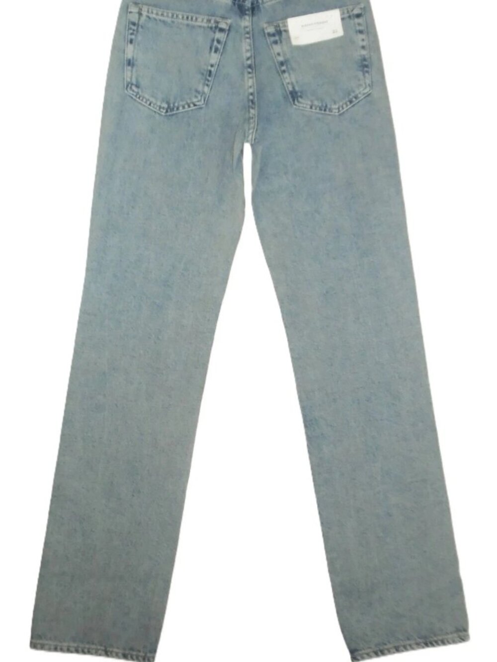 New AG ALEXXIS STRAIGHT Jeans High Rise Vintage Fit Button Fly 100% Cotton 23